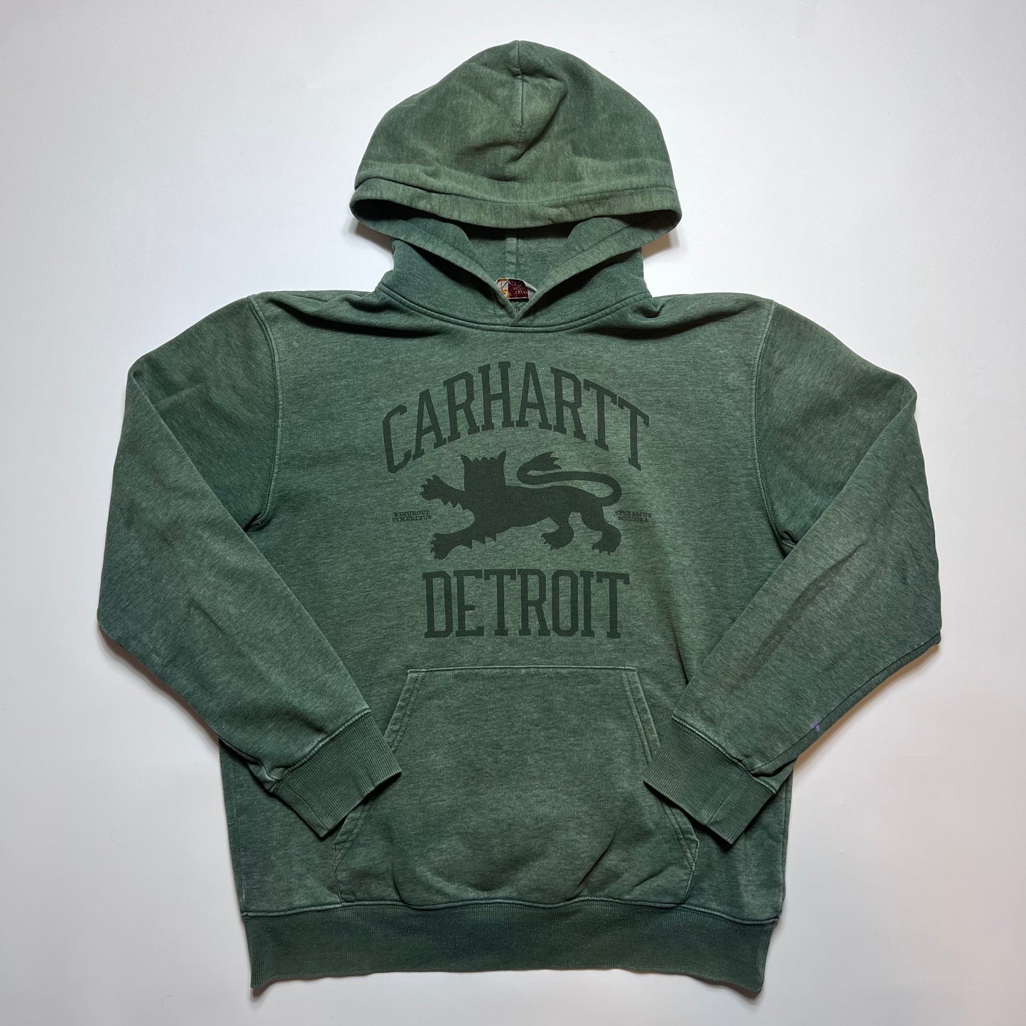 Vintage Carhartt Detroit Lion Hoodie L - Cats on Stacks VNTG