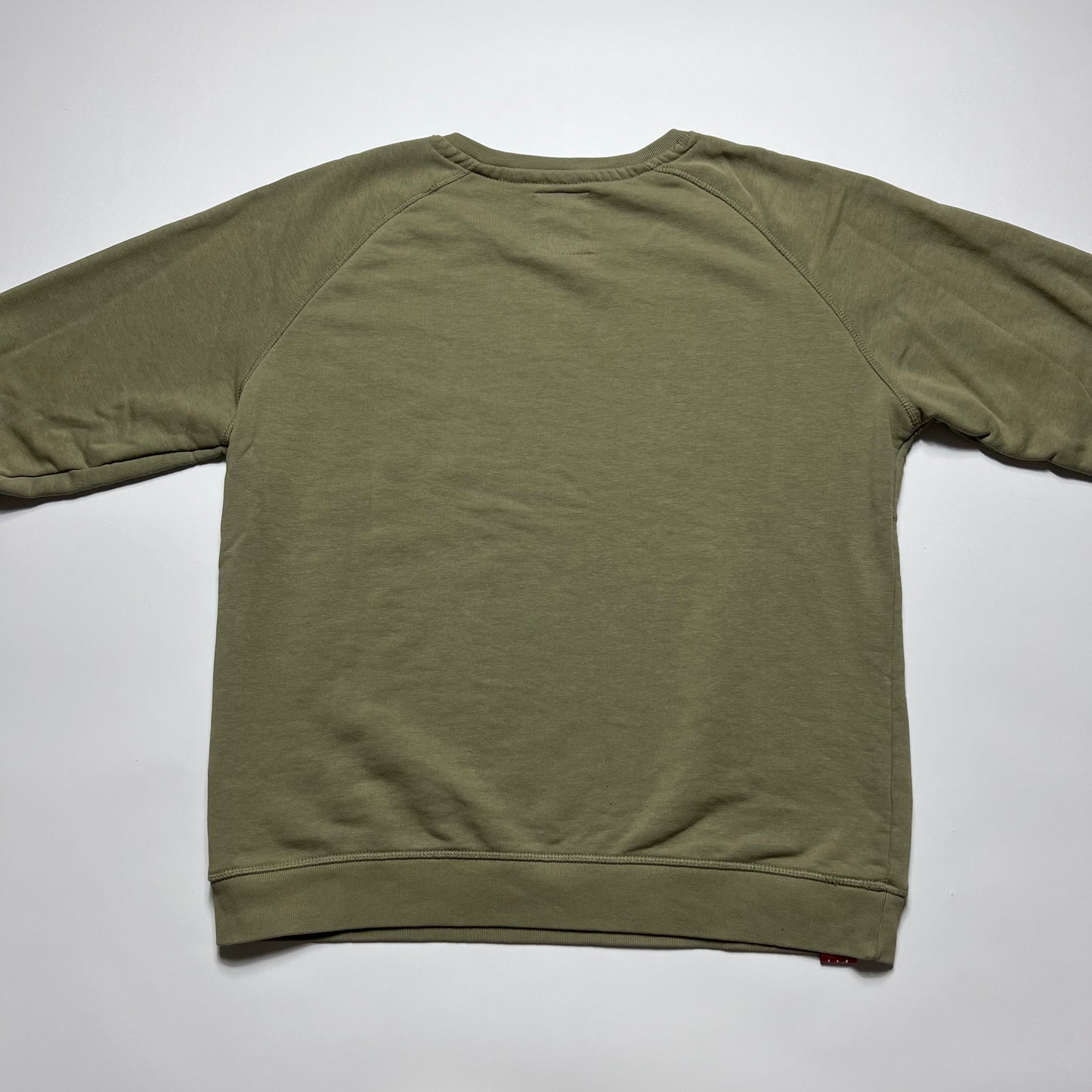 Y2K Alpha Industries Oliv Crewneck M - Cats on Stacks VNTG