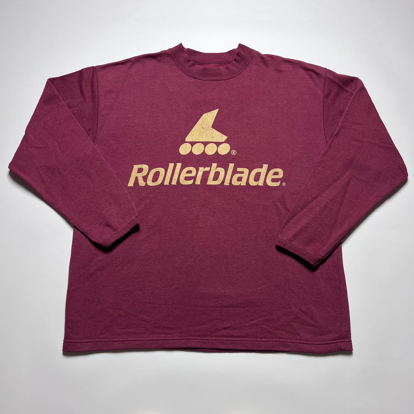 Vintage Rollerblade Burgundy Crewneck XL - Cats on Stacks VNTG