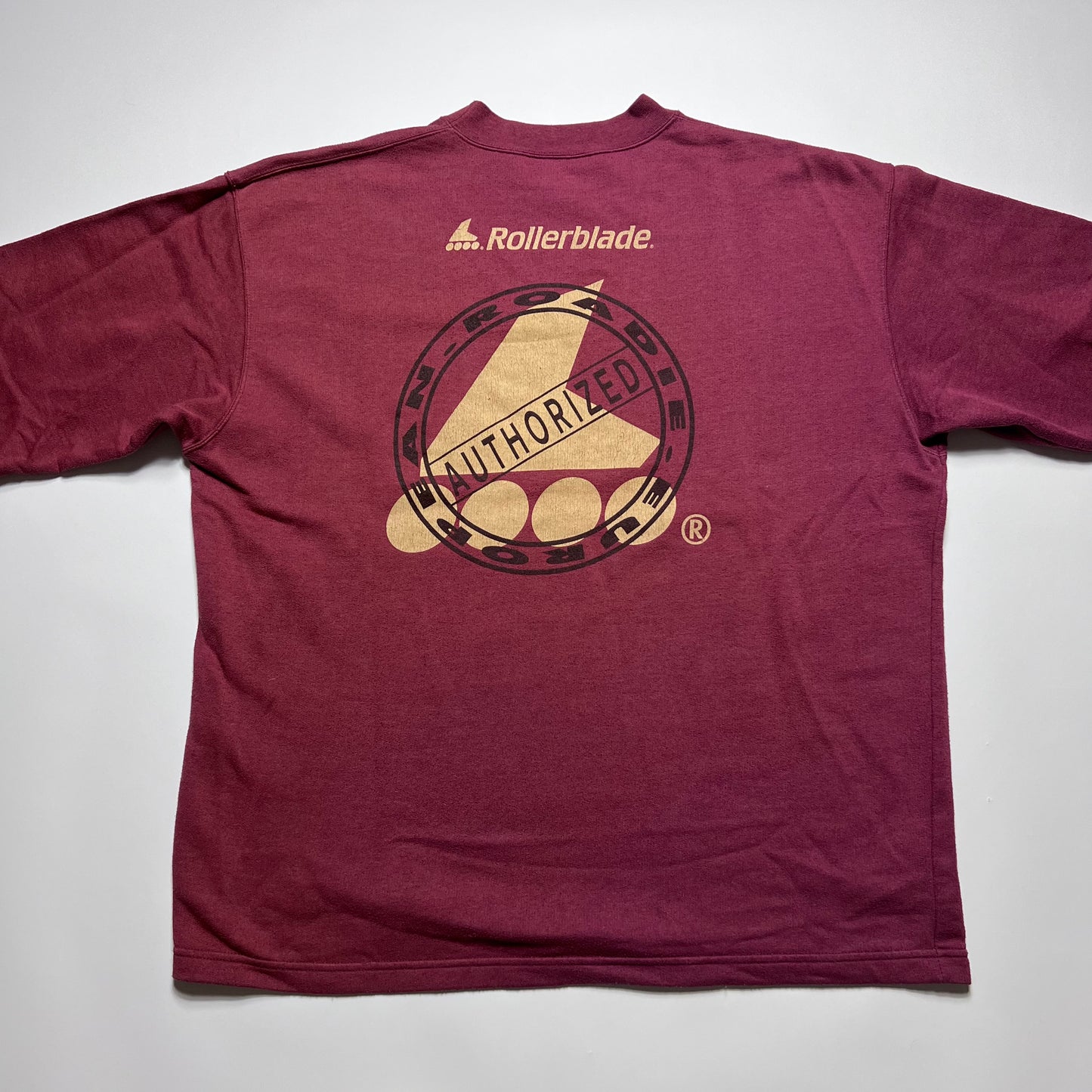 Vintage Rollerblade Burgundy Crewneck XL - Cats on Stacks VNTG