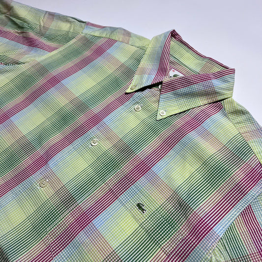 Vintage Lacoste Karo Hemd S - Cats on Stacks VNTG