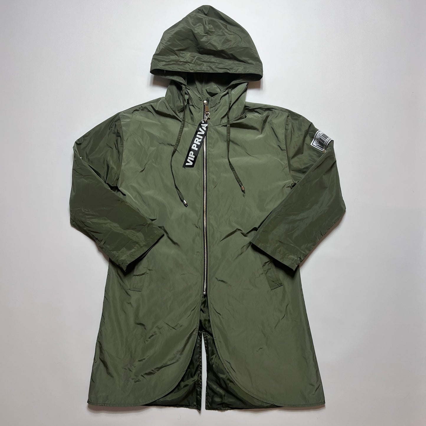 Y2K Italia VIP Oliv Parka L - Cats on Stacks VNTG