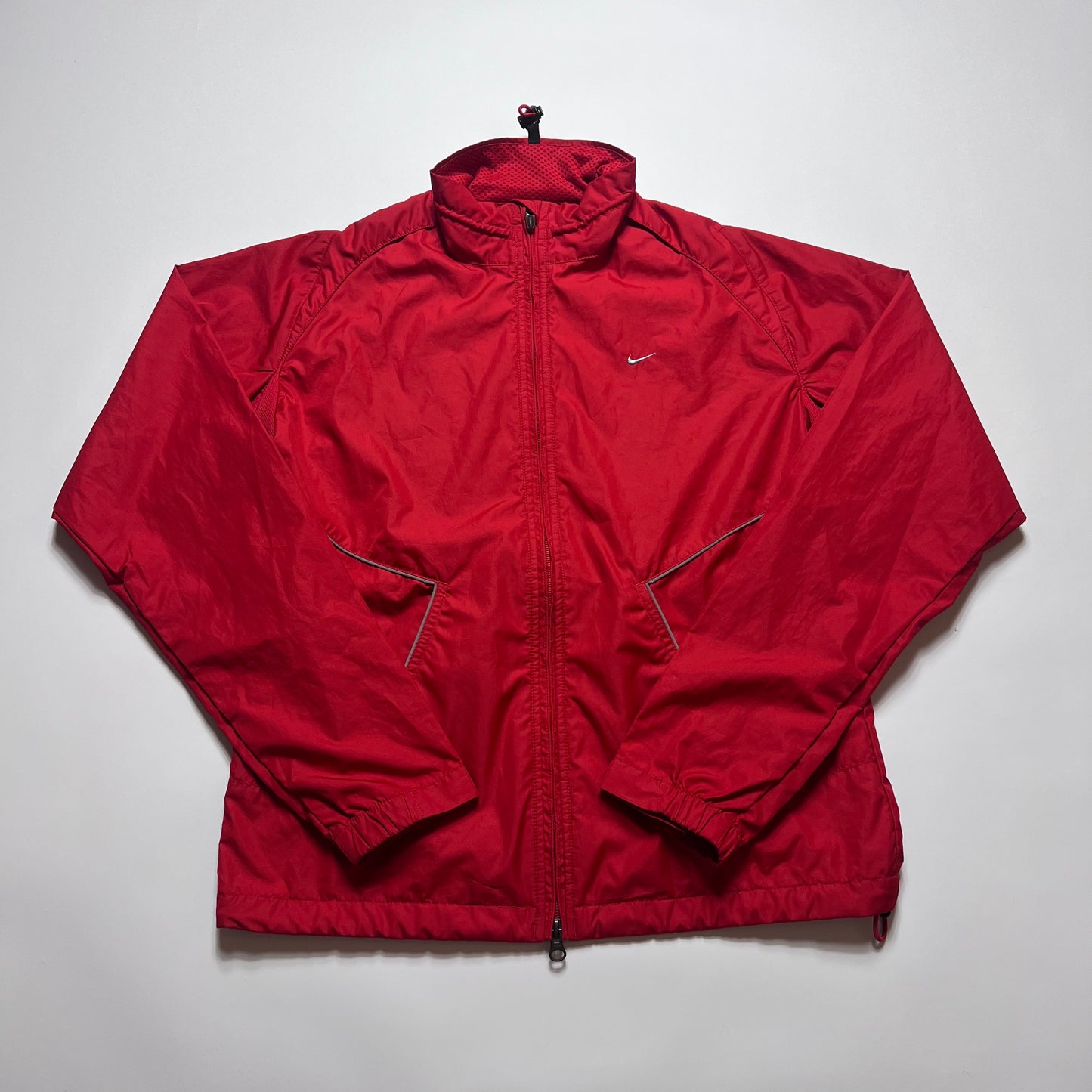 Vintage Nike Clima-Fit Tracking Jacke Rot S / M - Cats on Stacks VNTG
