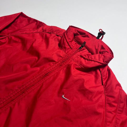 Vintage Nike Clima-Fit Tracking Jacke Rot S / M - Cats on Stacks VNTG