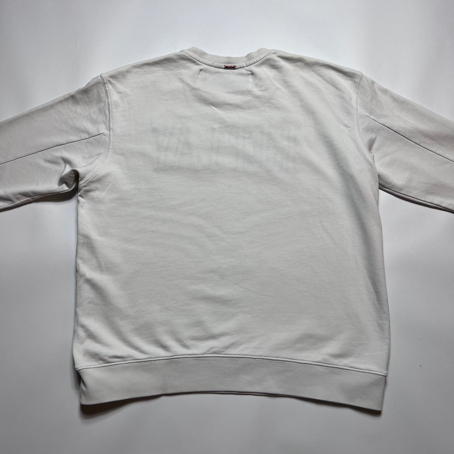 Damen Replay Spellout Crewneck Pullover weiß M - L - Cats on Stacks VNTG