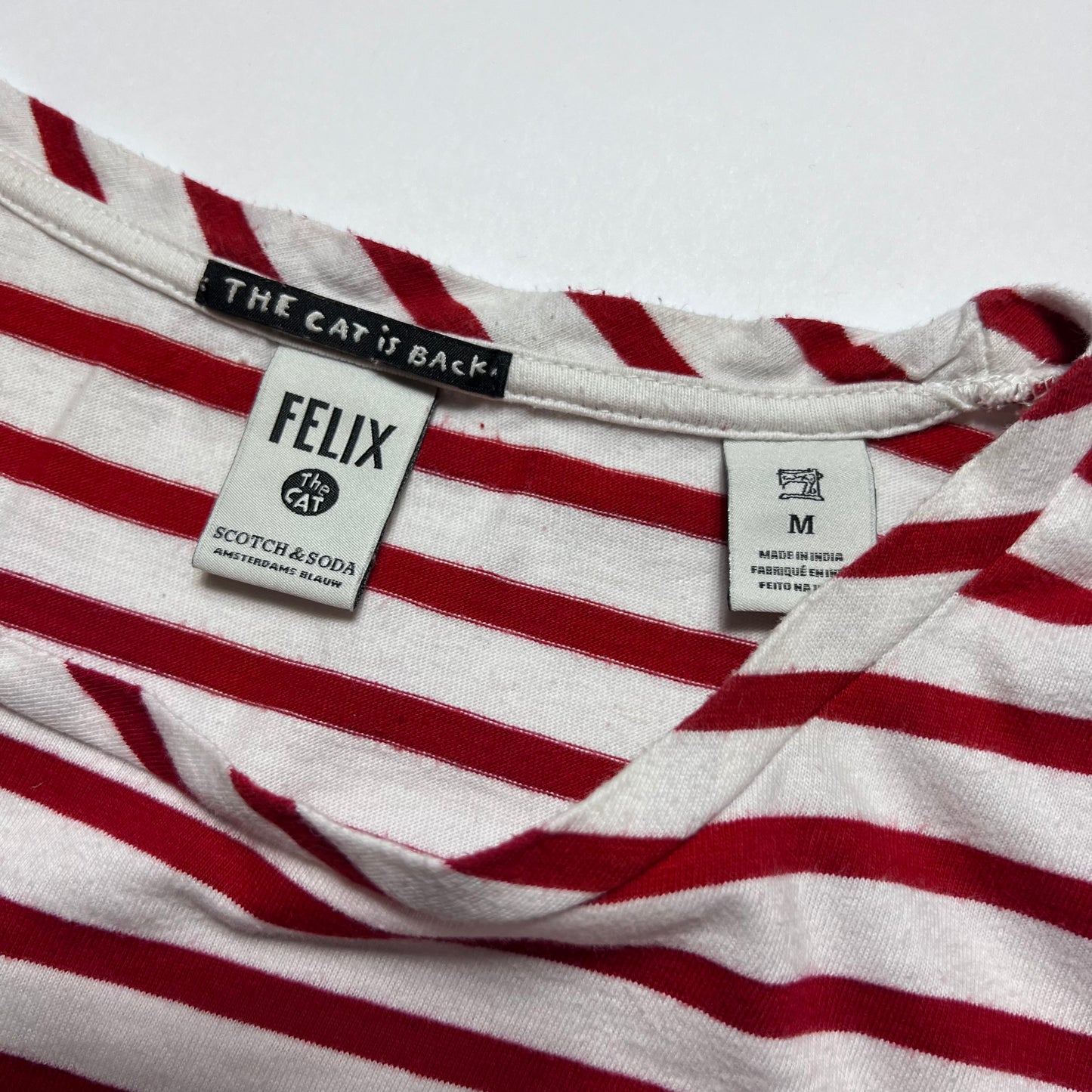Retro Scotch & Soda x Felix the Cat Shirt M - Cats on Stacks VNTG