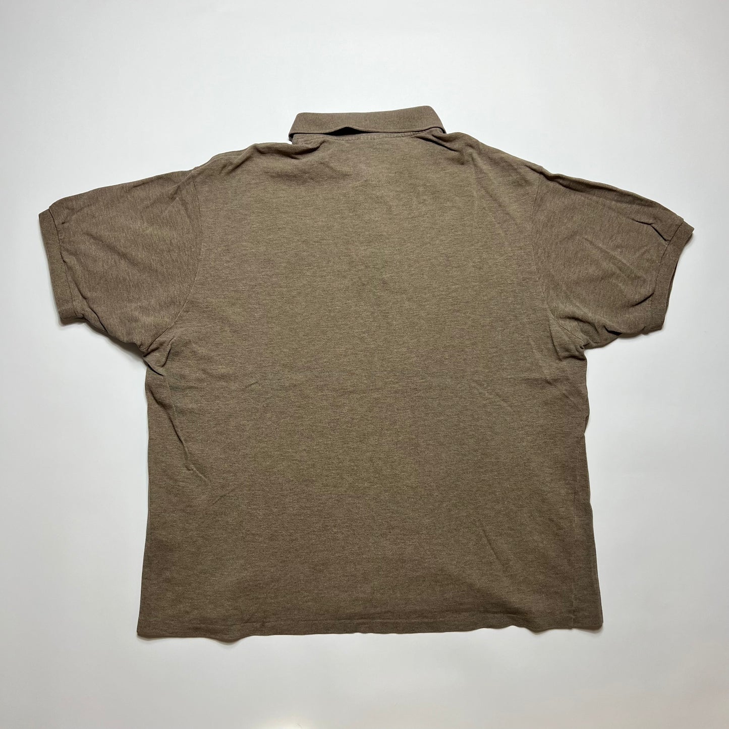 Vintage Lacoste Sandy Brown Polo Shirt XL - Cats on Stacks VNTG