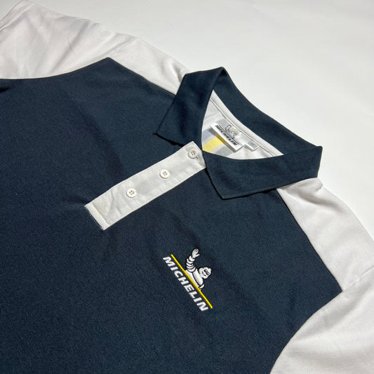 Vintage Y2K Michelin Polo Shirt L - Cats on Stacks VNTG