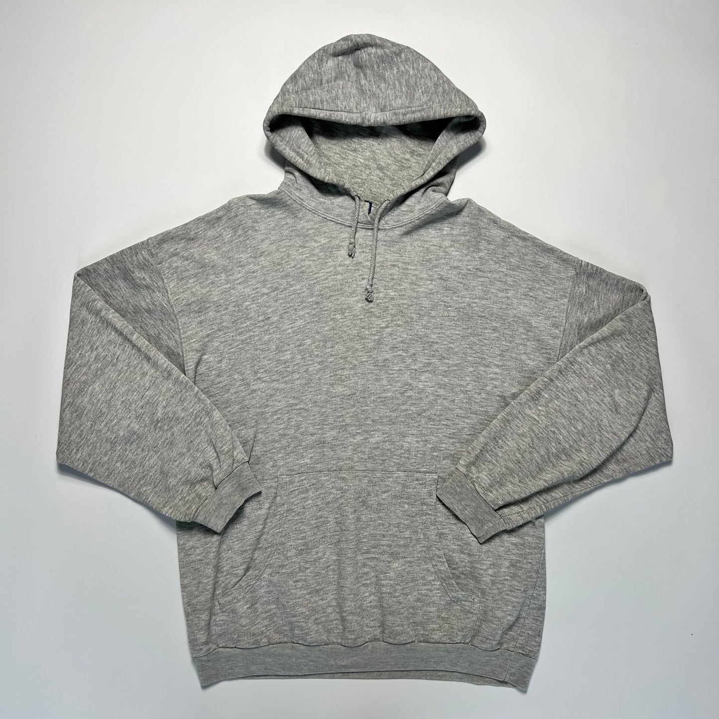 Vintage Wind Sports Gray Hoodie L - Cats on Stacks VNTG