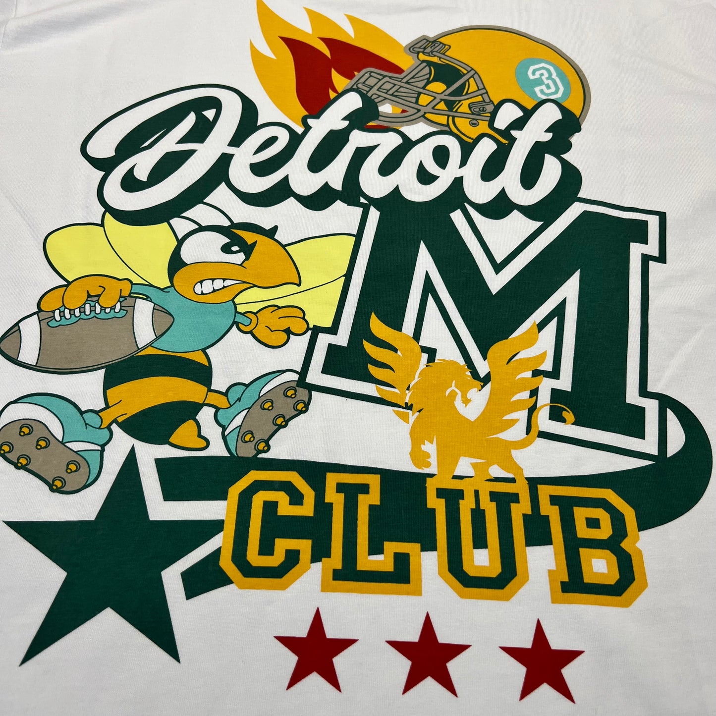 Retro McNeal Detroit Football T-Shirt L - Cats on Stacks VNTG