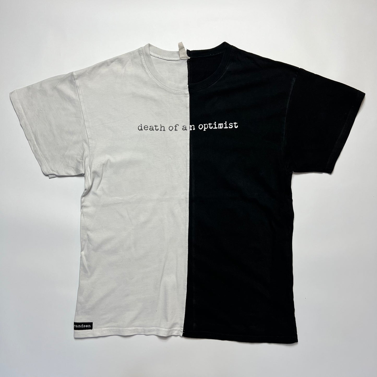 Grandson Death of an Optimist T-Shirt L - Cats on Stacks VNTG