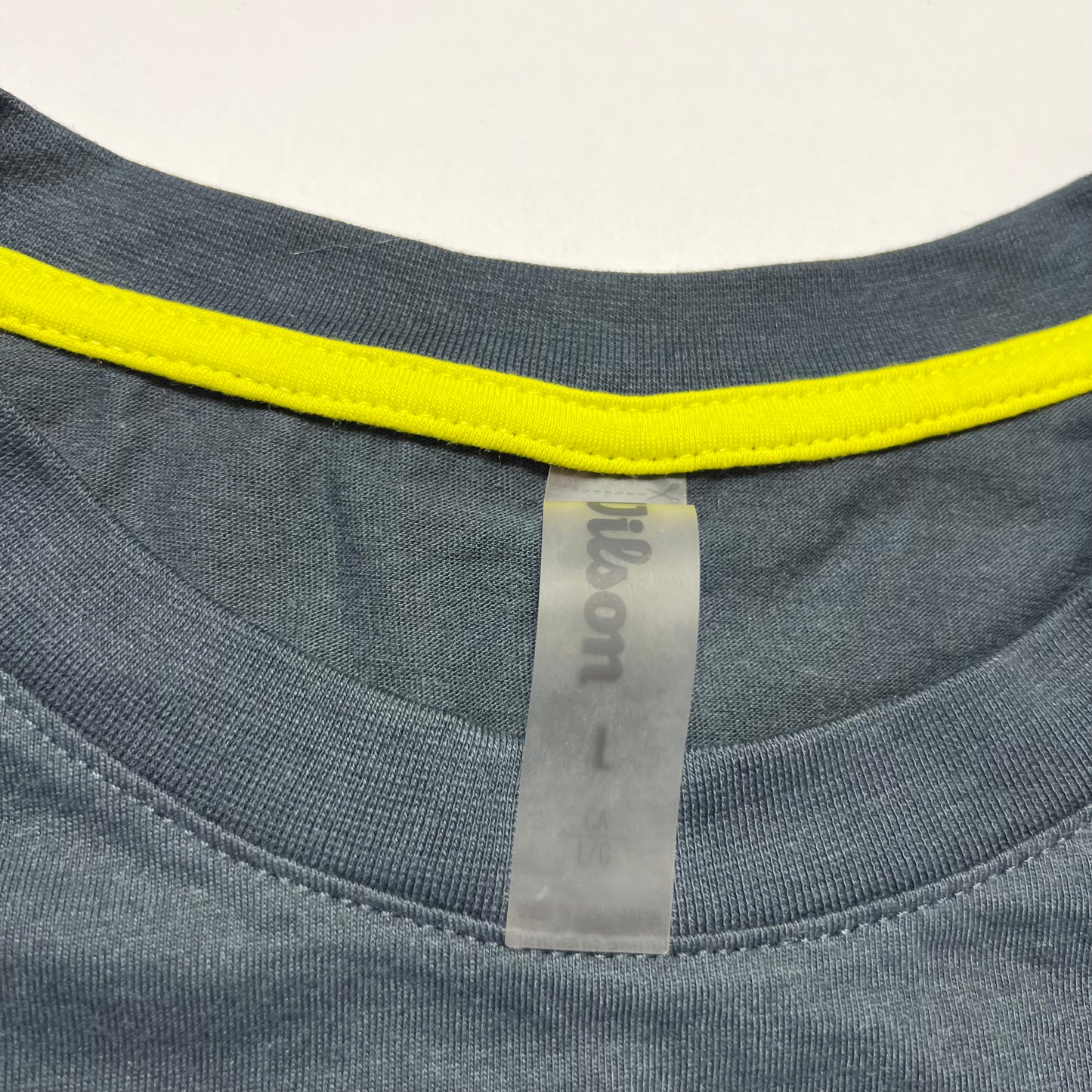 Wilson Tennis Club Gray T-Shirt L - Cats on Stacks VNTG