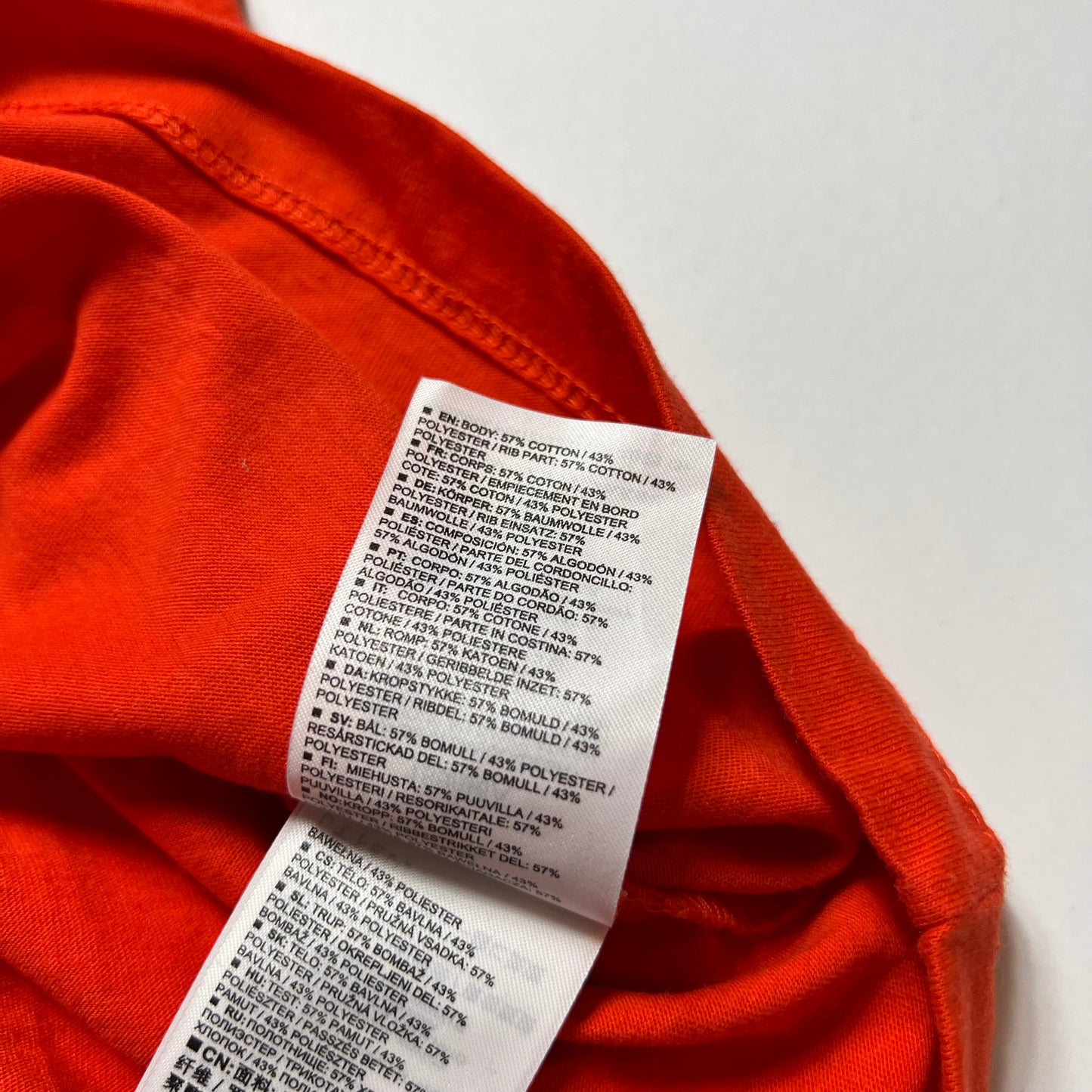 Wilson Tennis Club Orange T-Shirt L - Cats on Stacks VNTG