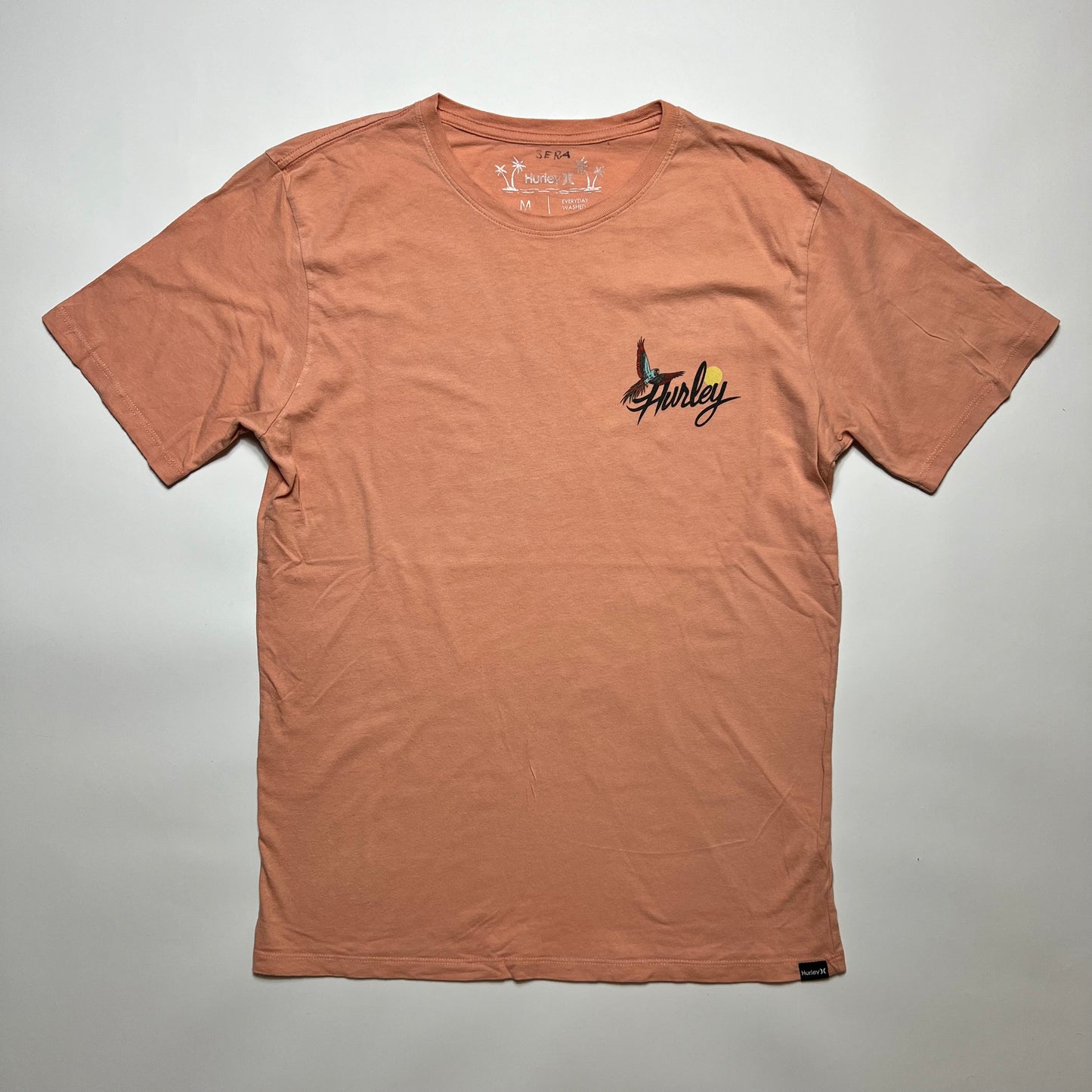 Hurley Paradise Peach T-Shirt S / M - Cats on Stacks VNTG