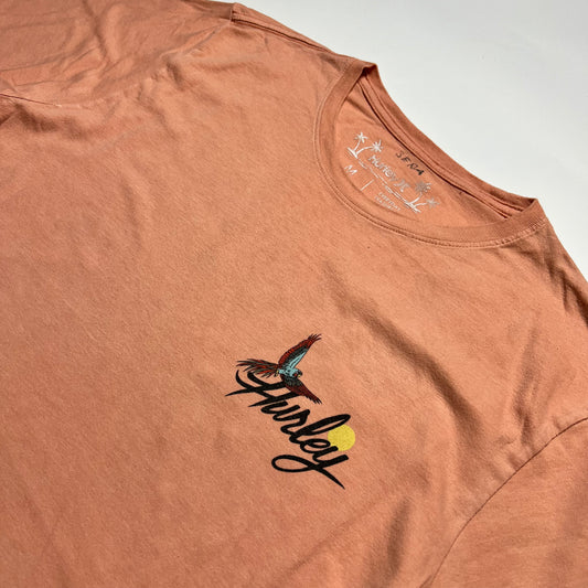 Hurley Paradise Peach T-Shirt S / M - Cats on Stacks VNTG