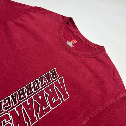 Vintage Arkansas Razorbacks T-Shirt S / M - Cats on Stacks VNTG