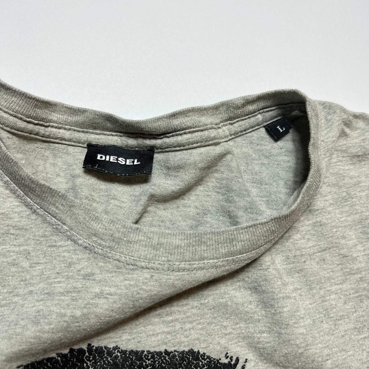 Diesel Only the Brave Gray T-Shirt M - Cats on Stacks VNTG