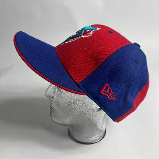 Y2K New Era x Toronto Blue Jays Full Cap 7 1/8 - Cats on Stacks VNTG