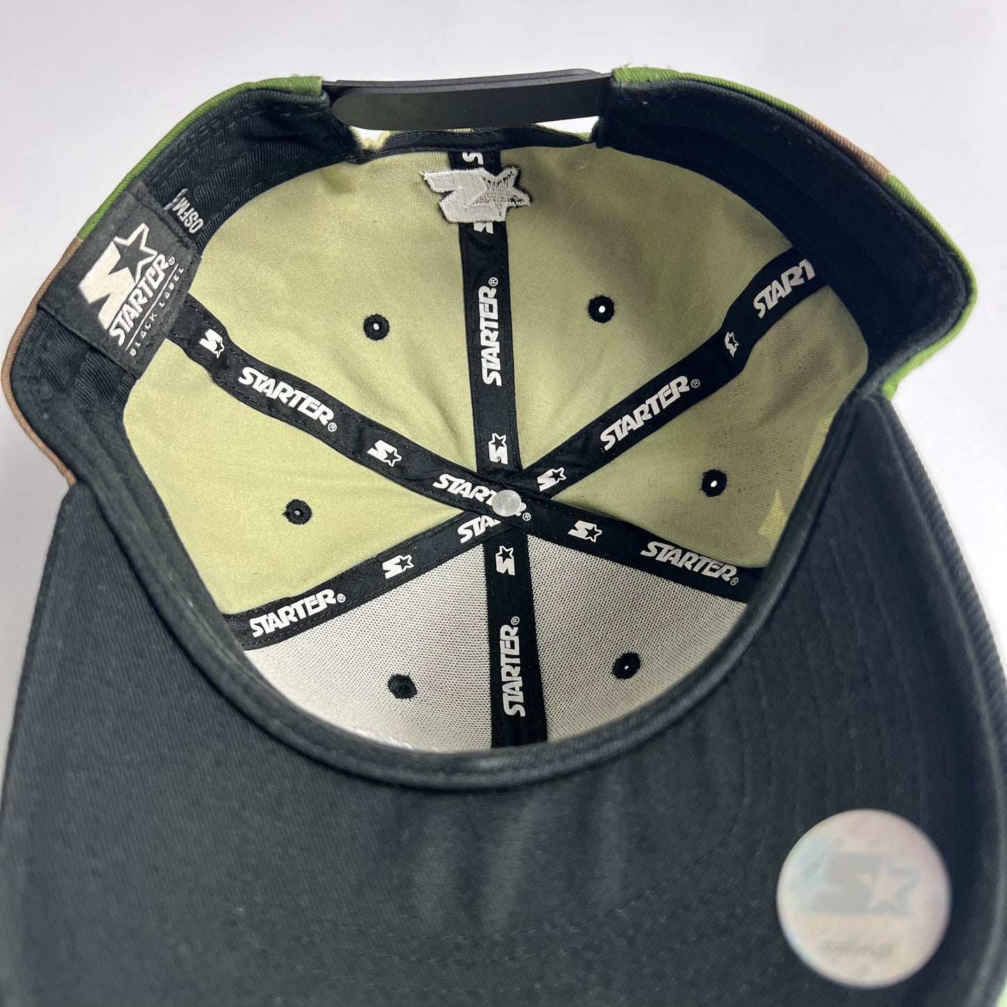 Y2K Starter x Space Monkeys Snapback Cap - Cats on Stacks VNTG
