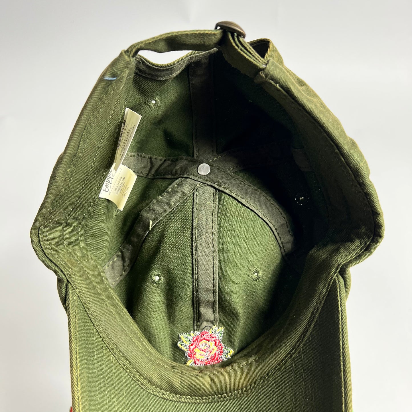 Empyre Rozay Rose Oliv Cap - Cats on Stacks VNTG