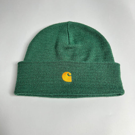 Carhartt Dark Green Chase Beanie - Cats on Stacks VNTG