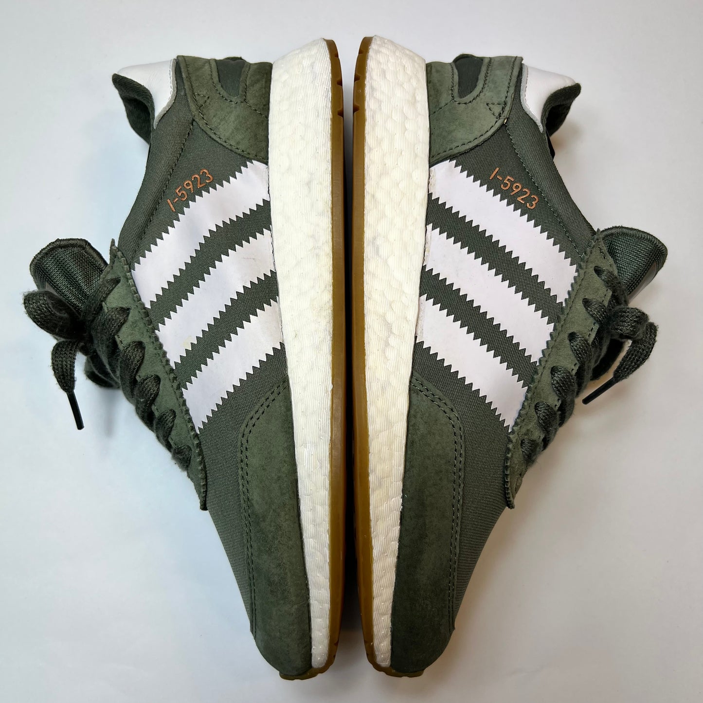 Adidas Iniki Boost I-5923 Base Green 40 / CQ2492 - Cats on Stacks VNTG