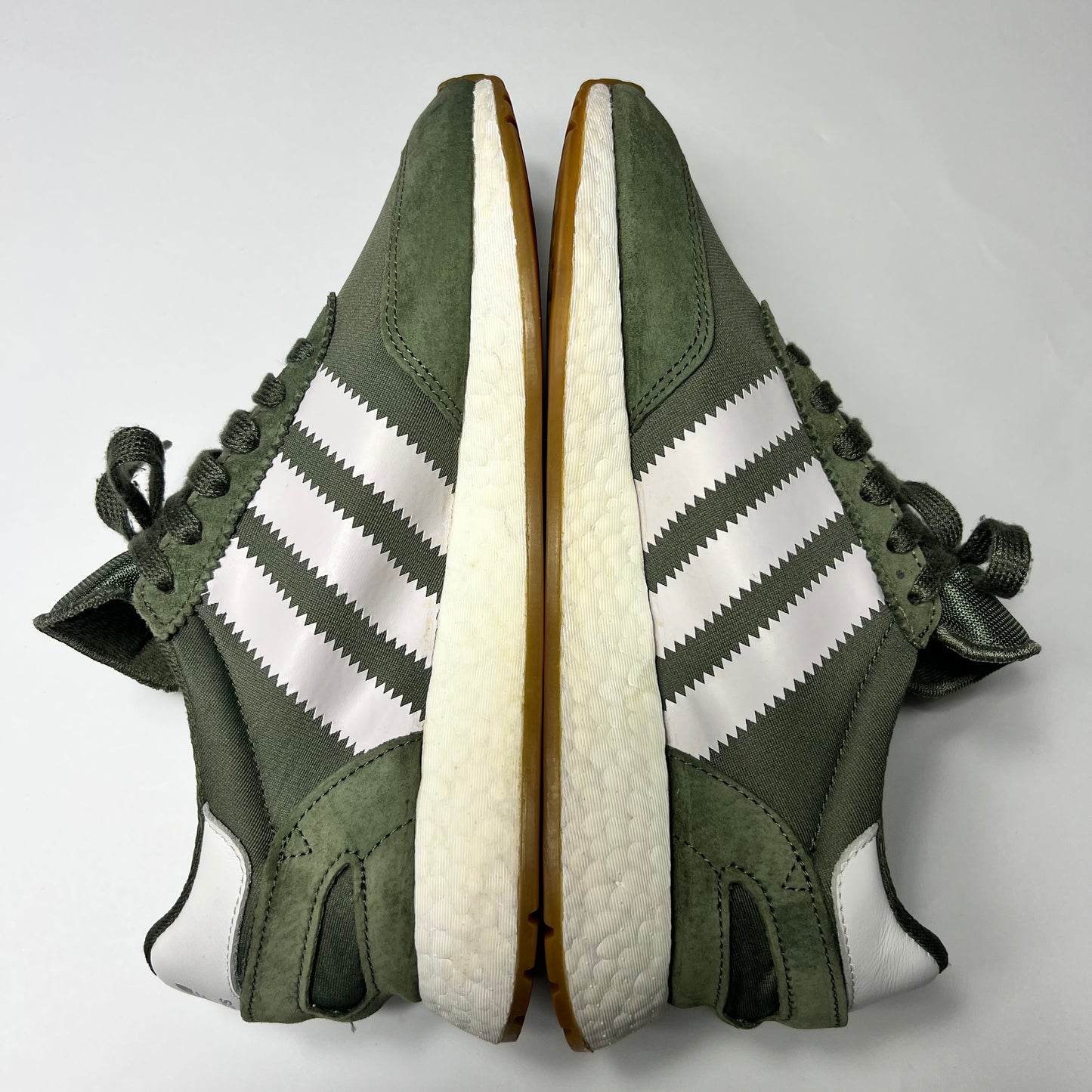 Adidas Iniki Boost I-5923 Base Green 40 / CQ2492 - Cats on Stacks VNTG