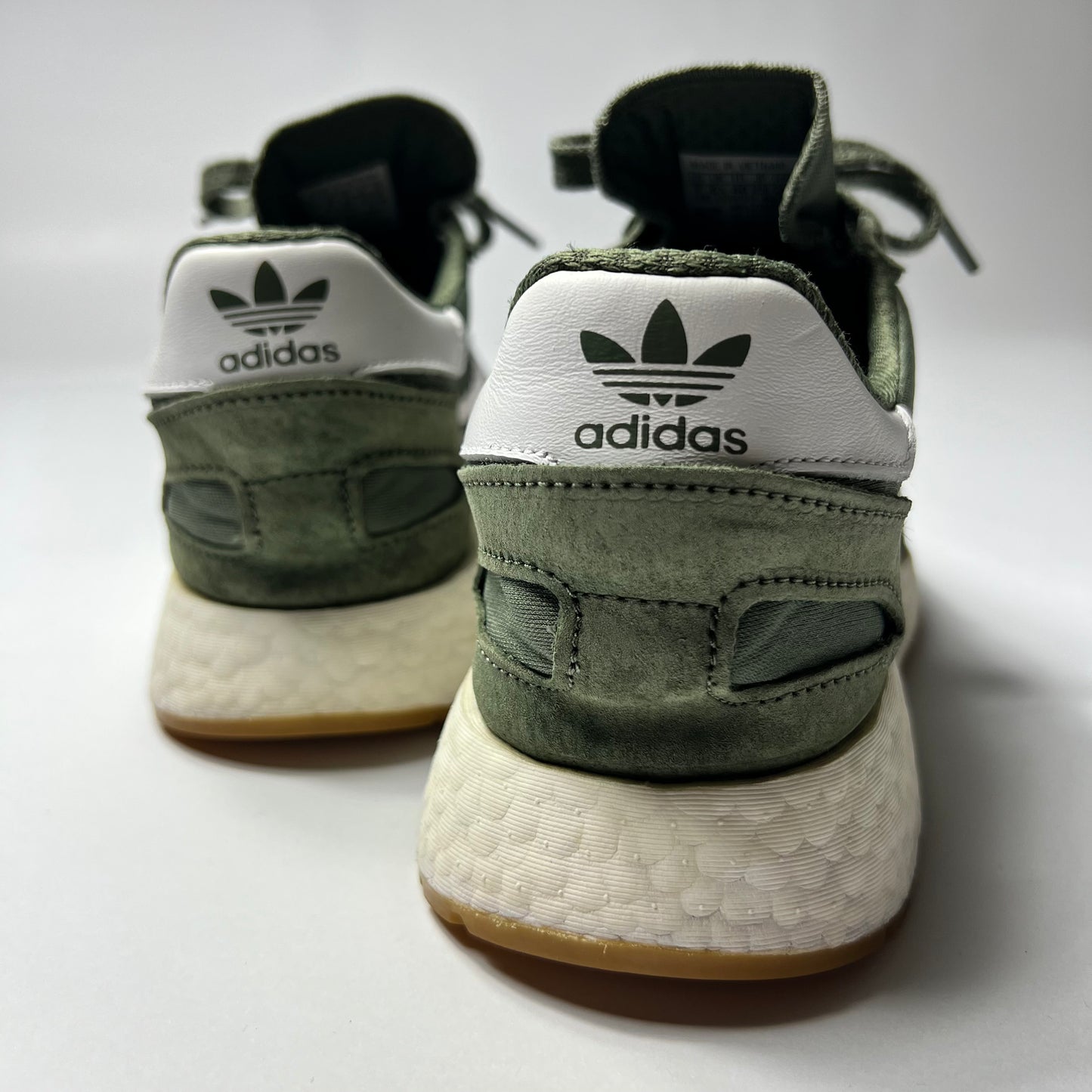 Adidas Iniki Boost I-5923 Base Green 40 / CQ2492 - Cats on Stacks VNTG