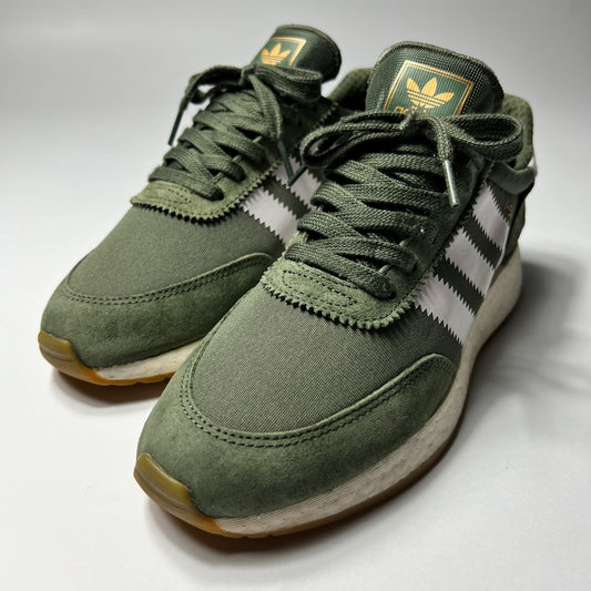 Adidas Iniki Boost I-5923 Base Green 40 / CQ2492 - Cats on Stacks VNTG