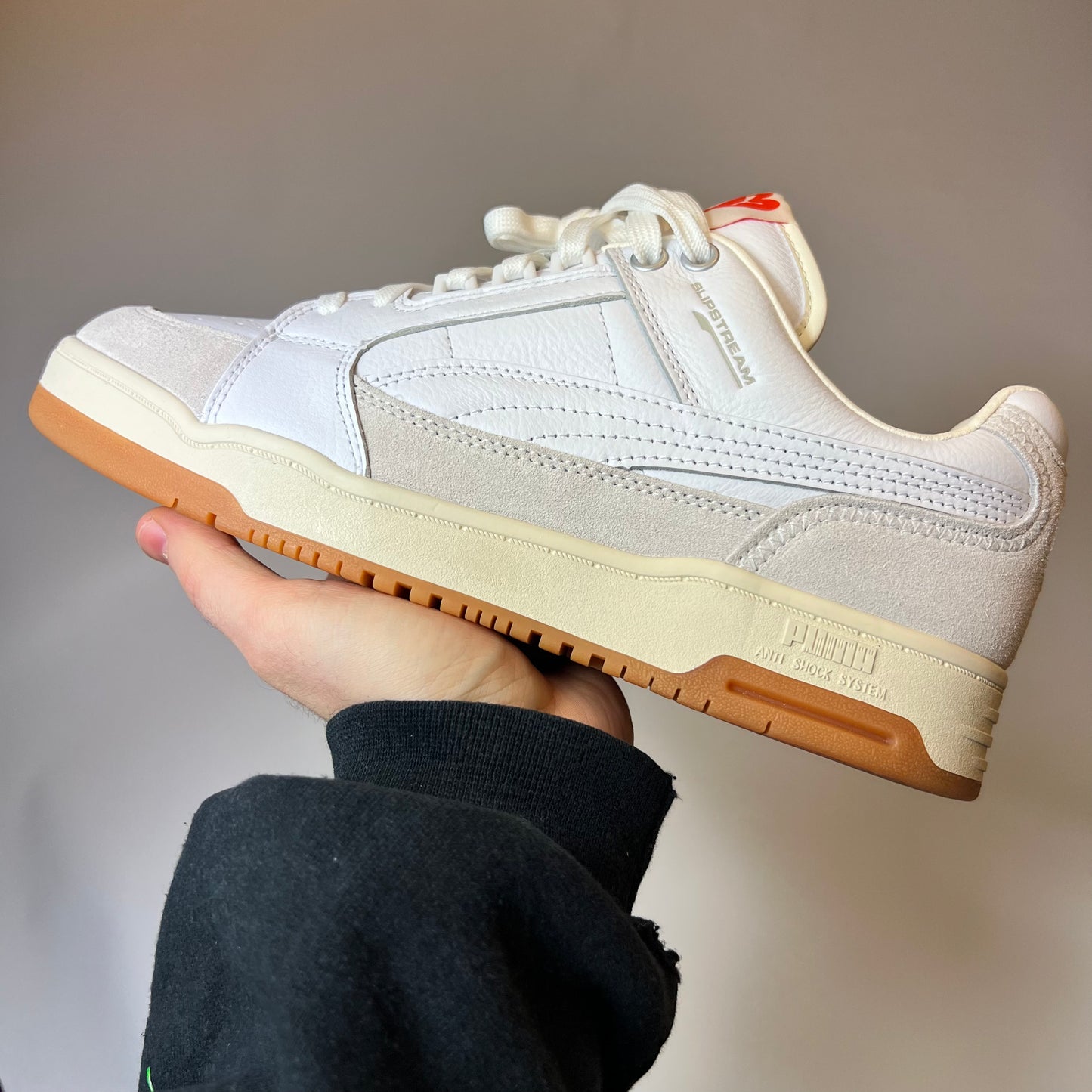 PUMA x AMI Paris Slipstream Low Whtie Pristine 41 / 385260 - Cats on Stacks VNTG