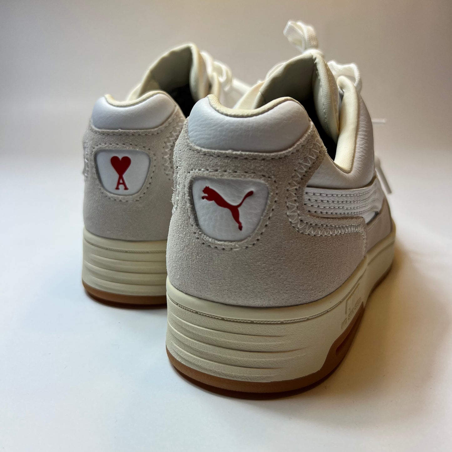 PUMA x AMI Paris Slipstream Low Whtie Pristine 41 / 385260 - Cats on Stacks VNTG