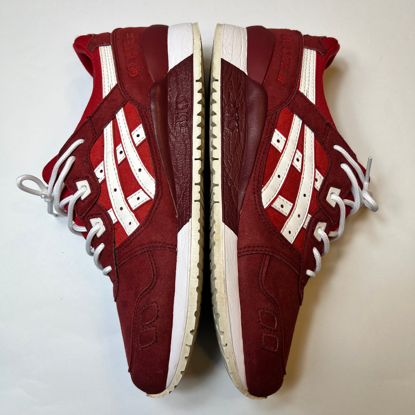 Asics Gel Lyte III True Red 41,5 / H7K4Y - Cats on Stacks VNTG