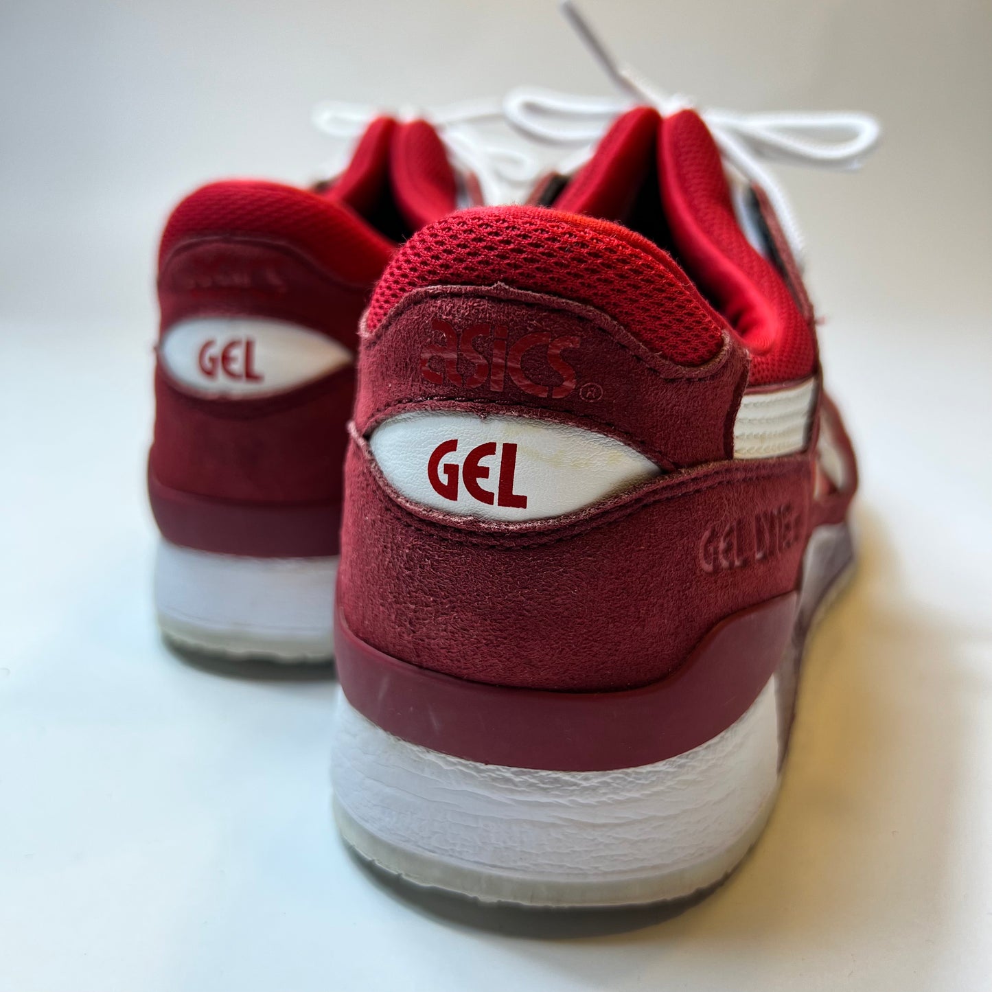 Asics Gel Lyte III True Red 41,5 / H7K4Y - Cats on Stacks VNTG