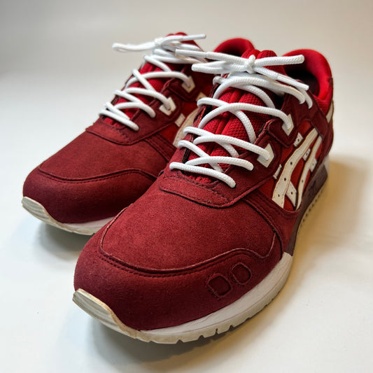 Asics Gel Lyte III True Red 41,5 / H7K4Y - Cats on Stacks VNTG