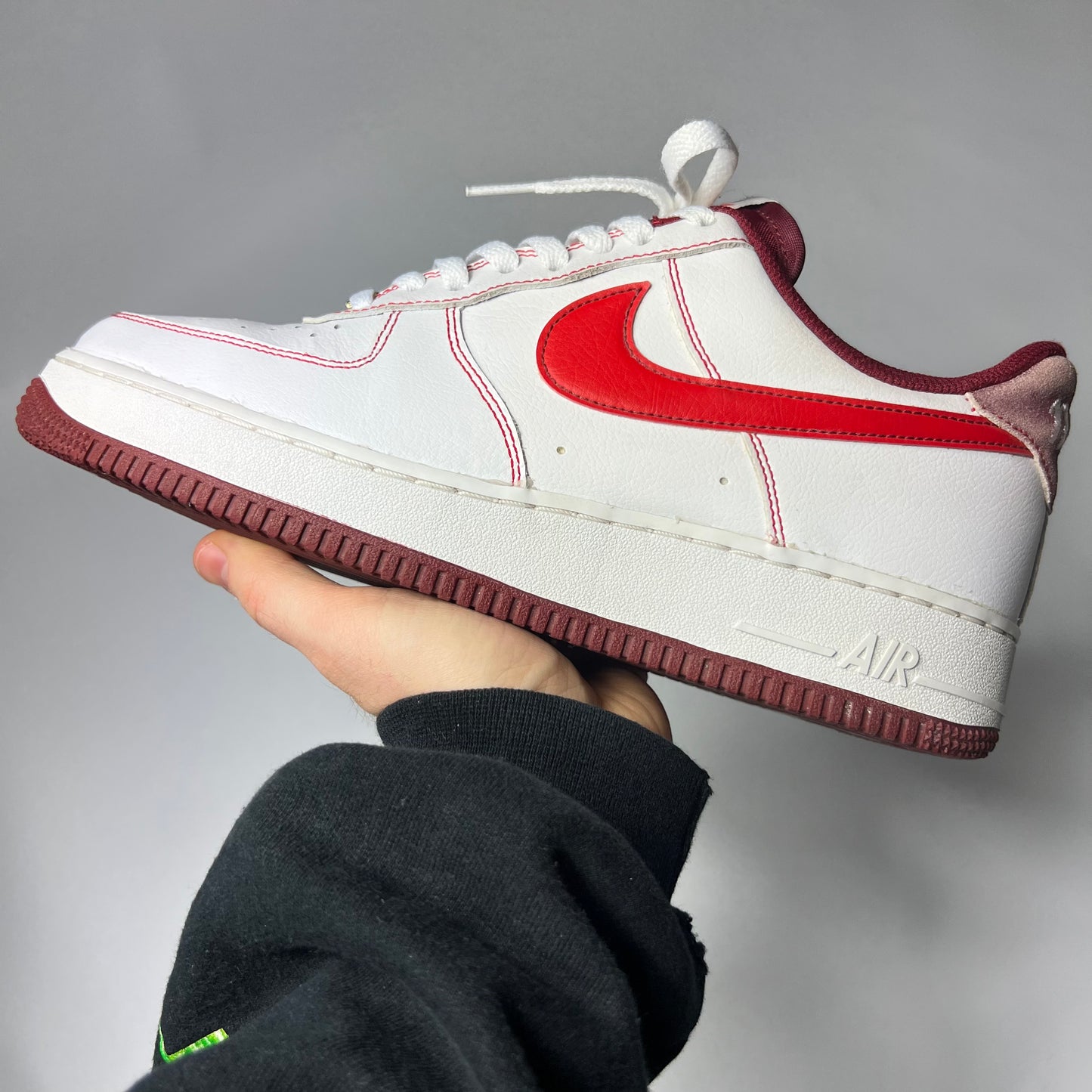 Nike Air Force 1 Low Team Red 43 / DA8478-101 - Cats on Stacks VNTG