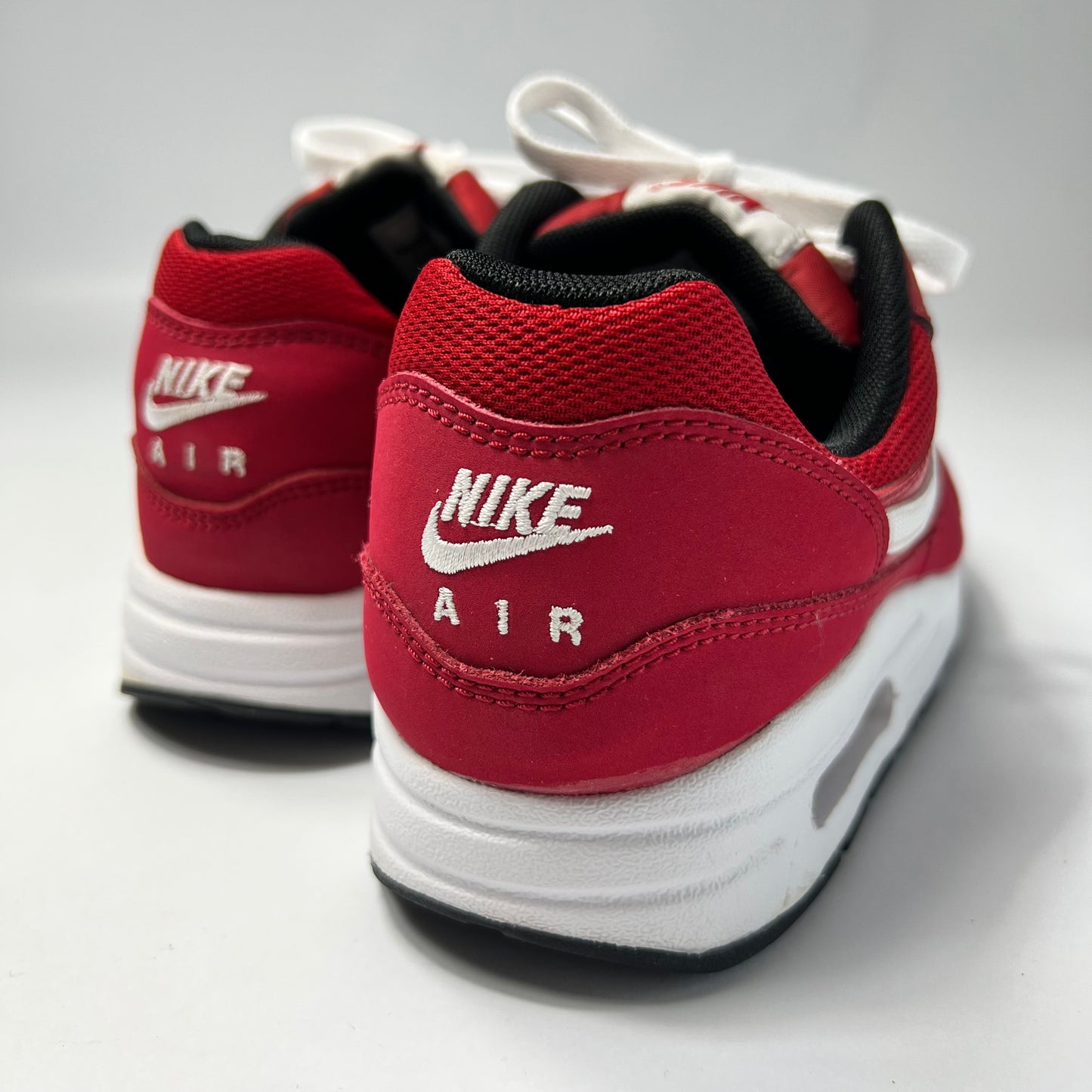 Women´s Nike Air Max 1 GS Gym Red 38 / 807602-601 - Cats on Stacks VNTG