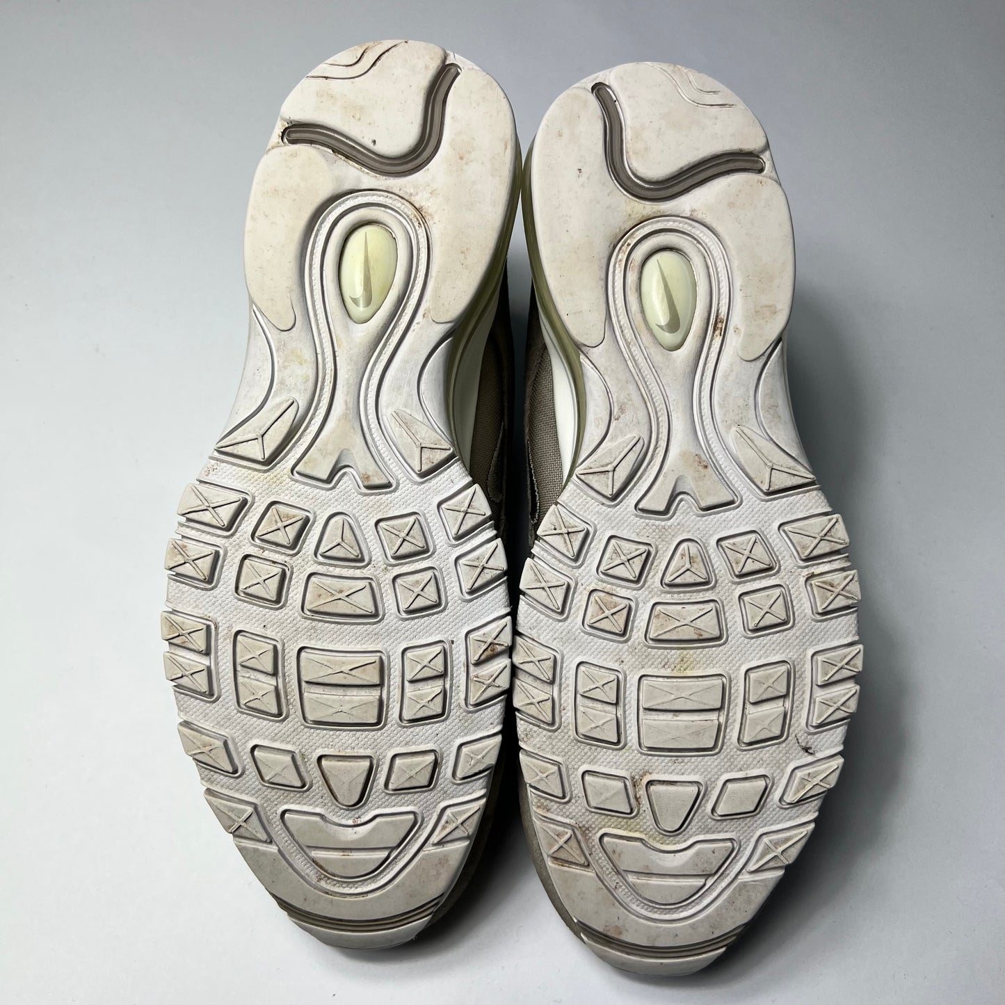 Nike Air Max 97 Gray Cobblestone 44 / 921826-002 - Cats on Stacks VNTG