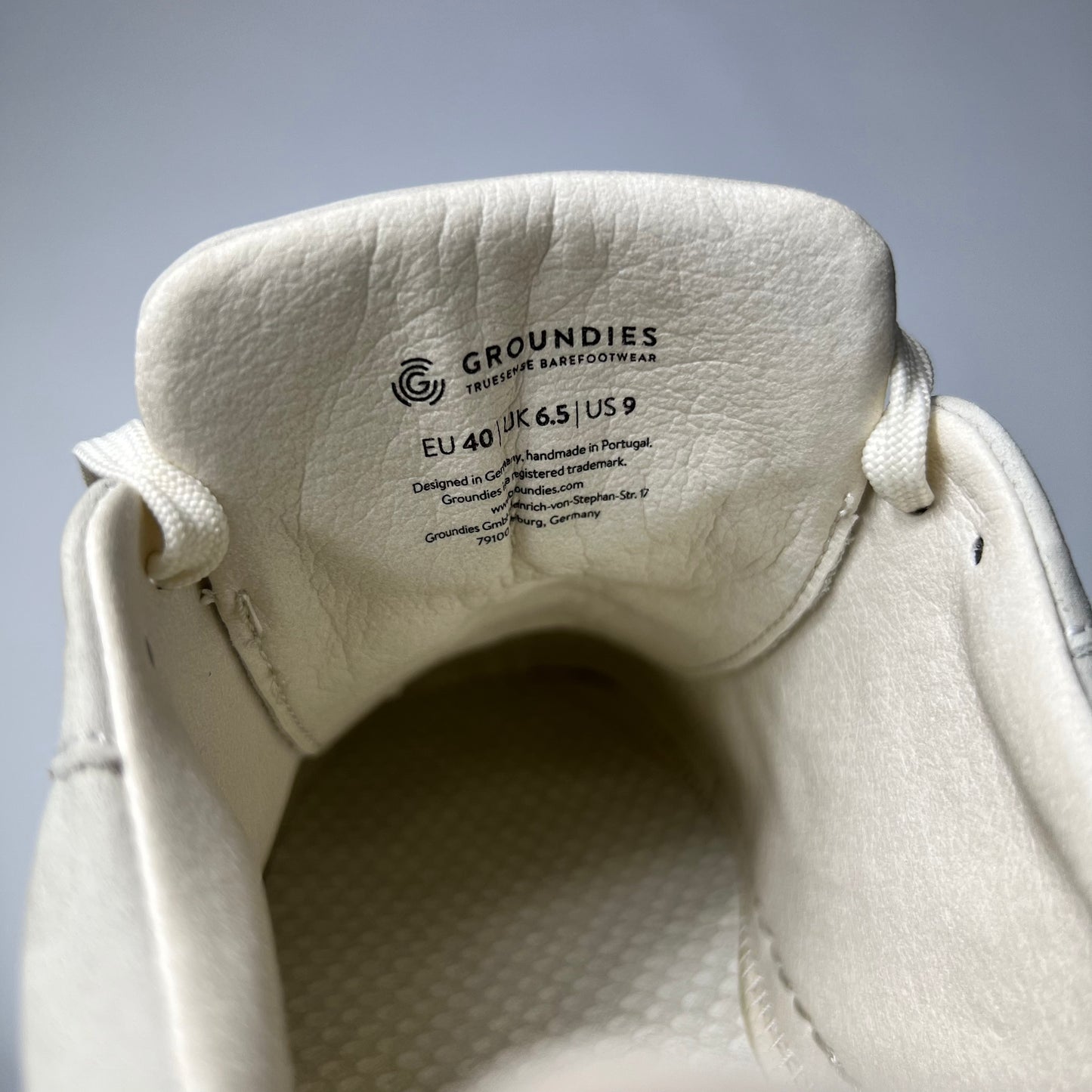 GROUNDIES Nova GS1 Gray Barfuß Sneaker 40 / GND-120112-16-H - Cats on Stacks VNTG