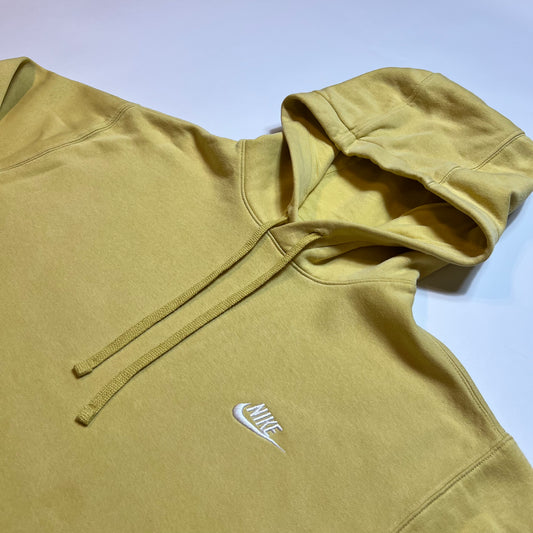 Nike Air Essentials Yellow Hoodie L - Cats on Stacks VNTG