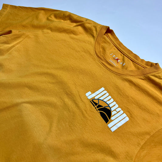 Air Jordan Jumpman Yellow Brick T-Shirt L - Cats on Stacks VNTG