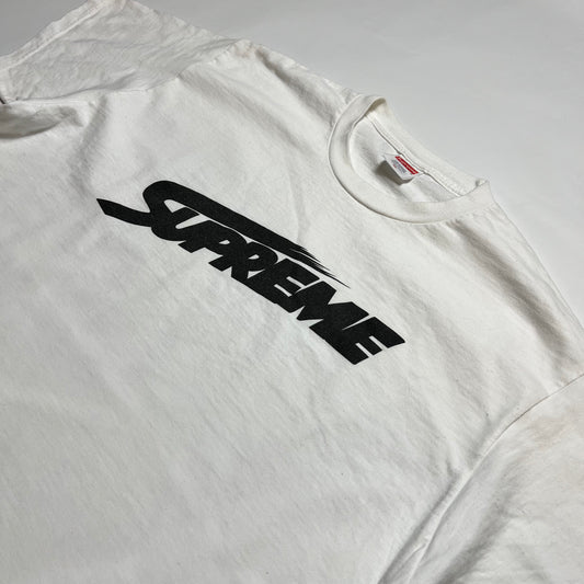 Supreme White Mont Blanc T-Shirt XL - Cats on Stacks VNTG