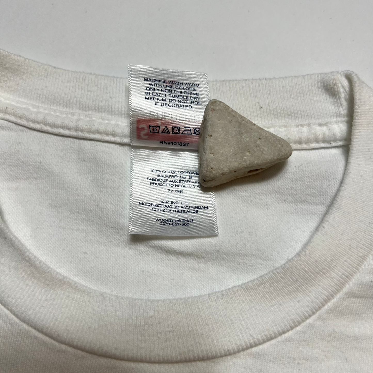 Supreme White Mont Blanc T-Shirt XL - Cats on Stacks VNTG