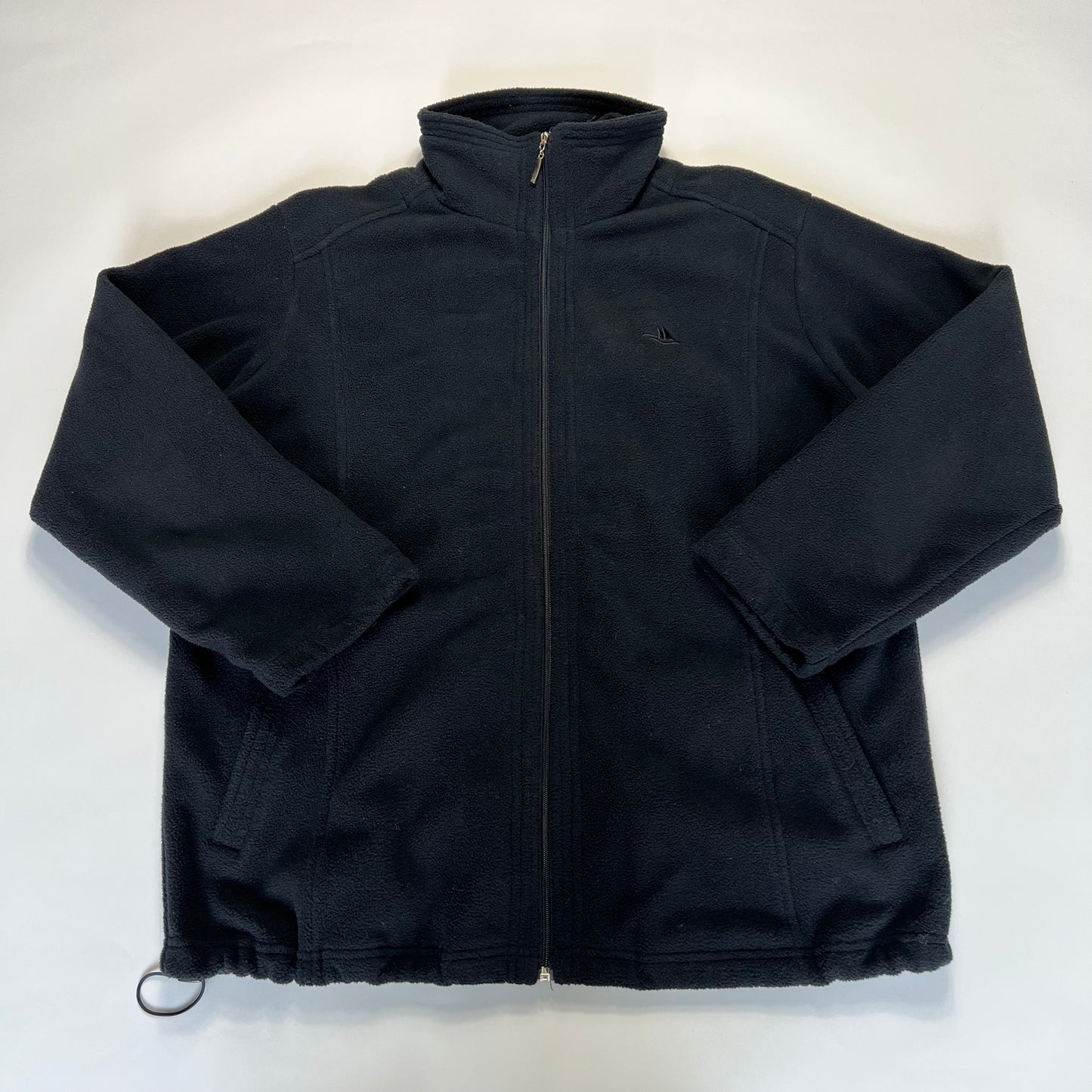 Vintage Yachting Black Fleece Zipper XL - Cats on Stacks VNTG