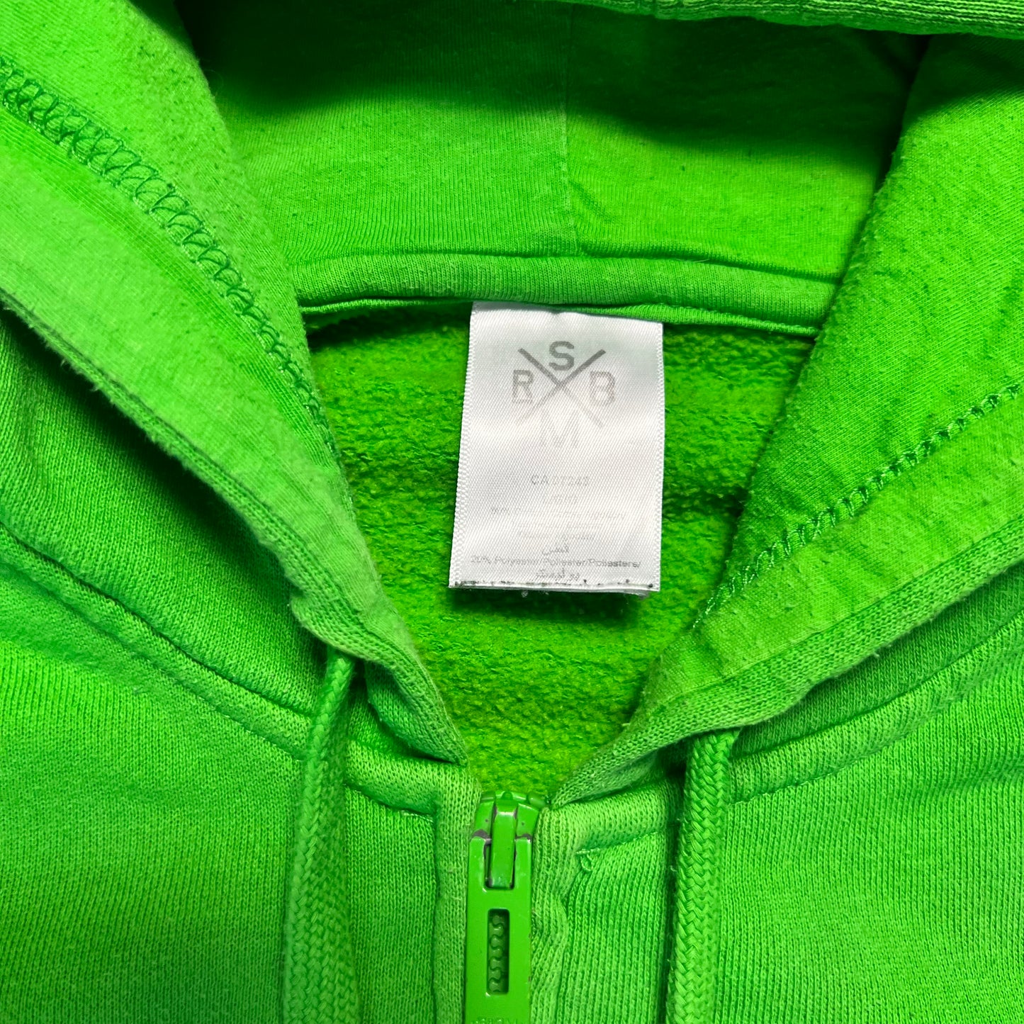 Vintage Sir Benni Miles Green Zip Hoodie L - Cats on Stacks VNTG