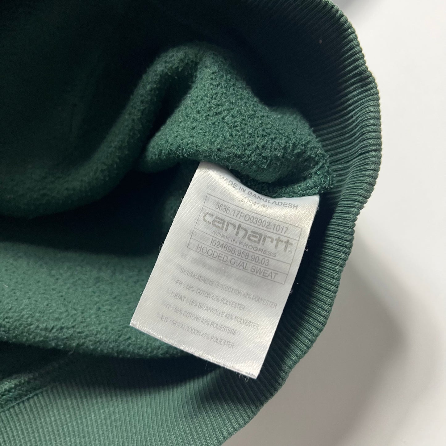 Carhartt Green Hooded Oval Sweat Hoodie XL - Cats on Stacks VNTG