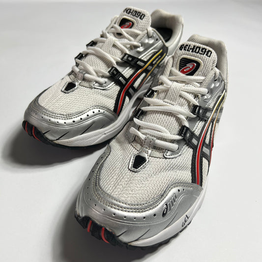 Asics Gel-1090 Silver Red 43 / 1021A285-100 - Cats on Stacks VNTG