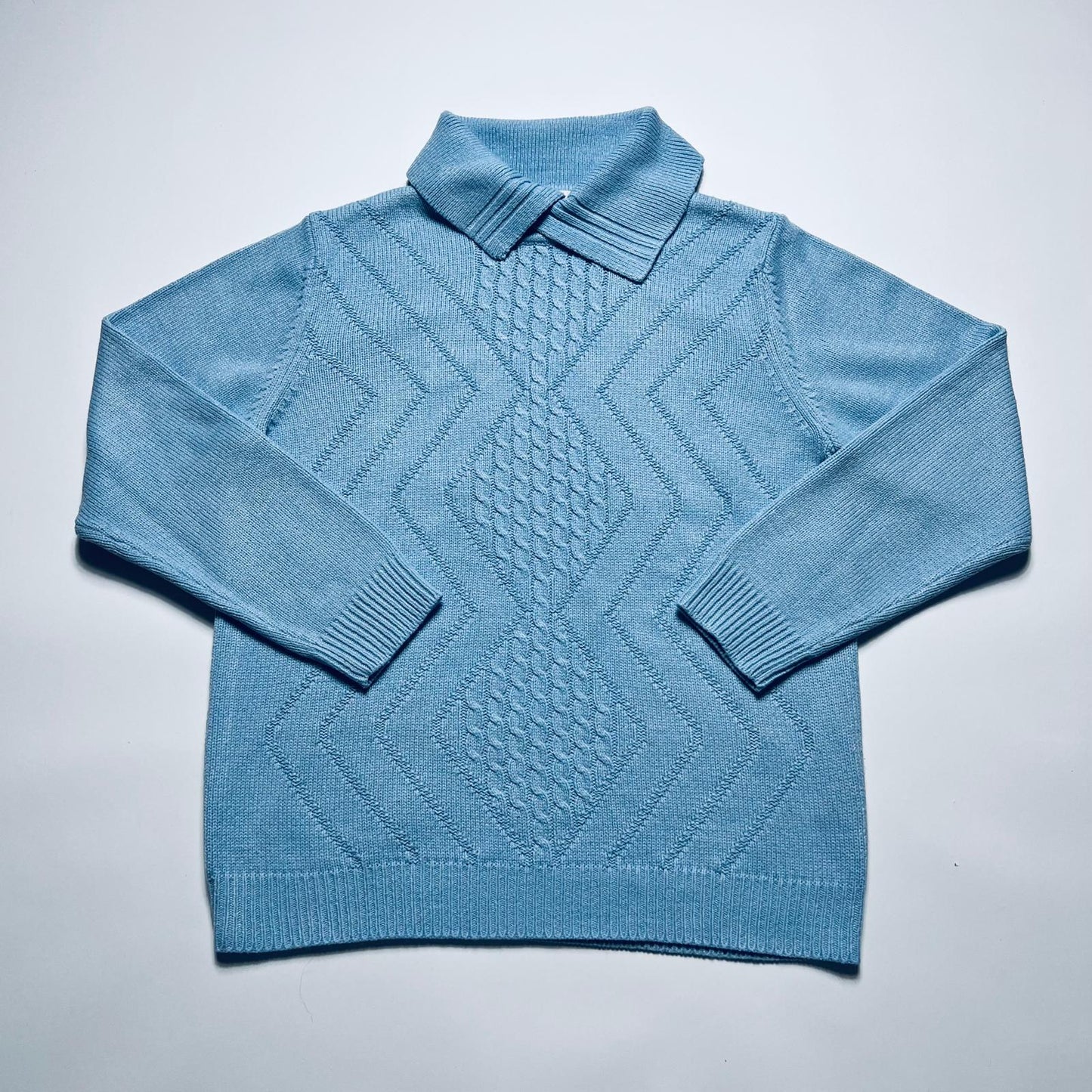 Vintage Bexleys Blue Polo Crewneck S/ M - Cats on Stacks VNTG