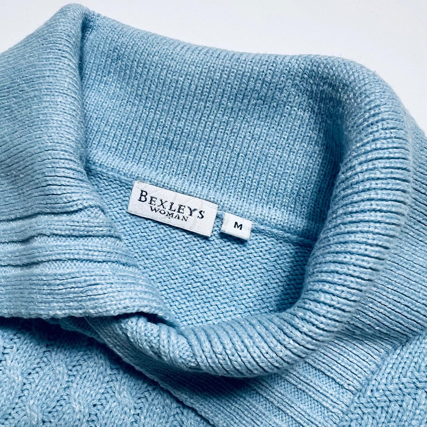 Vintage Bexleys Blue Polo Crewneck S/ M - Cats on Stacks VNTG