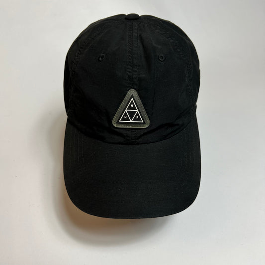 HUF Technology Black Strapback Cap - Cats on Stacks VNTG