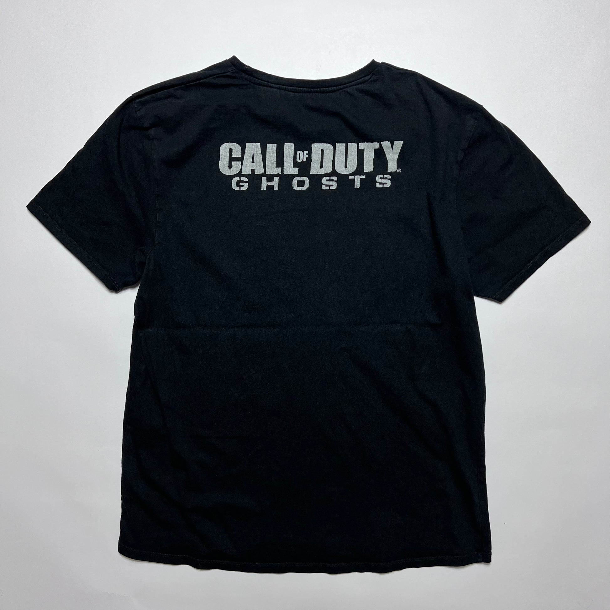 Call of Duty Ghosts Black T-Shirt M - Cats on Stacks VNTG